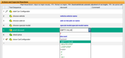 Representatives of global data types can be selected as values for parameters of other data types.